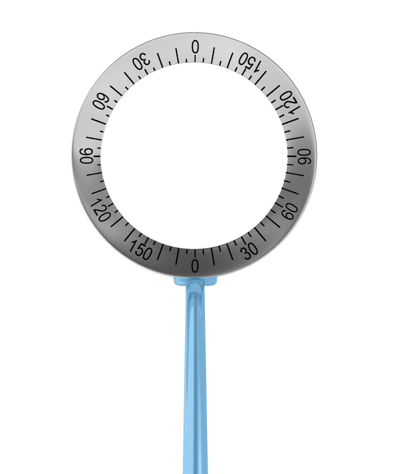 Degree Gauge with Beveled Face