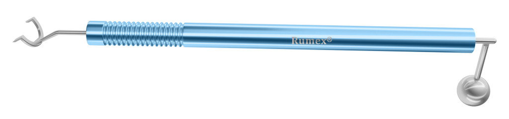 3-193 Whitehouse Gravity Axis Marker, Angled, Marks at 3, 6, 9 o'Clock,  11.00/14.00 mm, Length 153 mm, Round Titanium Handle, Stainless Steel  Gravity System – Rumex US