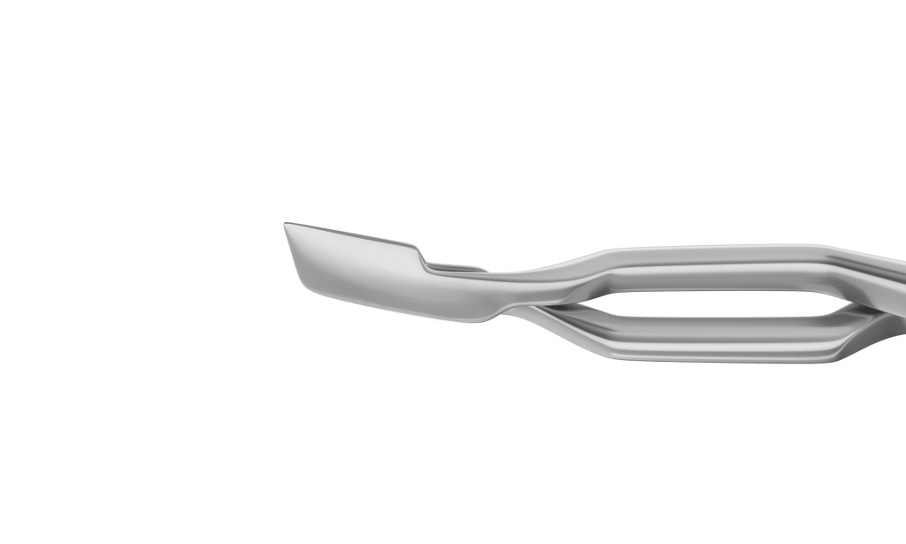 232R 7-1167S Crozafon Prechopper, Straight, Cross-Action, Max Opening 3.00  mm, Round Handle, Length 118 mm, Stainless Steel