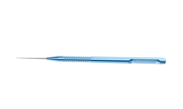 663R 10-035 Elevator for ICRS Implantation, Straight Shaft, Length 123 mm, Round Titanium Handle