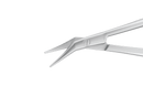 11-010S Castroviejo Corneal Scissors, Left, Curved, Blunt Tips, 7.00 mm Blades, Length 100 mm, Stainless Steel