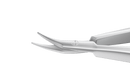 999R 11-0101S Castroviejo Corneal Scissors, Right, Curved, Blunt Tips, 7.00 mm Blades, Length 100 mm, Stainless Steel