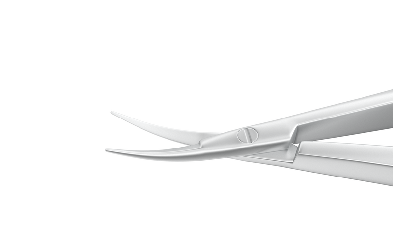 999R 11-011S Castroviejo Universal Corneal Scissors, Small, Blunt Tips, 7.50 mm Blades, Length 102 mm, Stainless Steel