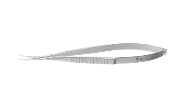 999R 11-013S Osher Universal Corneal Scissors, Blunt Tips, Gently Curved, 13.00 mm Blades, Length 120 mm, Stainless Steel
