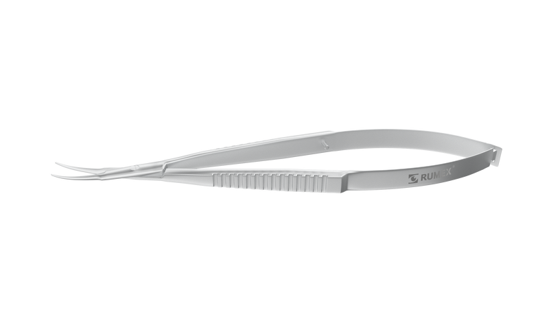 999R 11-013S Osher Universal Corneal Scissors, Blunt Tips, Gently Curved, 13.00 mm Blades, Length 120 mm, Stainless Steel