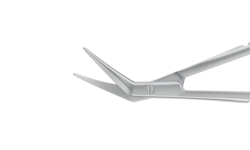 999R 11-024S Castroviejo Corneal Section Scissors, Right, 11.50 mm Blades, Lower Blade 0.50 mm Longer, Length 106 mm, Stainless Steel