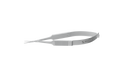 162R 11-056S Gills-Vannas Capsulotomy Scissors, Straight, Sharp Tips, 10.00 mm Blades, Flat Handle, Length 88 mm, Stainless Steel