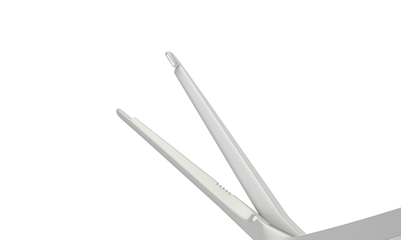 100R 4-21731 Rumex Foldable Lens Cutter, Length 113 mm, Squeeze Titanium Handle