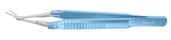 999R 4-21741 Foldable Lens Removing Forceps, Length 114 mm, Squeeze Titanium Handle