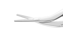 161R 4-2175S Osher IOL Scissors, to Cut Silicone or Acrylic IOL, 8.50 mm Blades, Length 91 mm, Stainless Steel