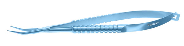 999R 4-2019T Corneal Donor Insertion Forceps, Round Handle, Length 125 mm, Titanium