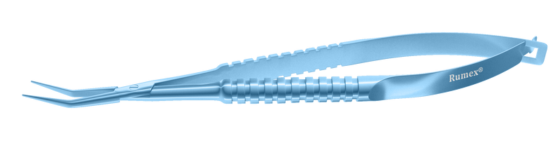 999R 4-2019T Corneal Donor Insertion Forceps, Round Handle, Length 125 mm, Titanium