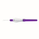 12-209-27DP Disposable Vitreoretinal Curved Scissors, 27 Ga, Plastic Handle 360ᵒ, 6 per Box