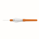 12-211-23DP Disposable Vitreoretinal Straight Scissors, 23 Ga, Plastic Handle 360ᵒ, 6 per Box