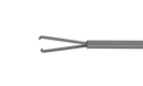 999R 12-4013H End-Grasping  Forceps, Expanded Space Between Branches, Attached to a Squeeze Handle, with RUMEX Flushing System, 23 Ga