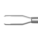 12-410-27DP Disposable Vitreoretinal Eckardt End-Gripping Forceps, 27 Ga, Plastic Handle 360ᵒ, 6 per Box