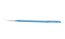 13-010 Straight Spatula, 0.25 mm Wide, 10.00 mm Long Tip, Length 122 mm, Round Titanium Handle