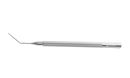 13-151S Cindy Sweeper DSEK Spatula, Angled, 12.00 mm from Bent to Tip, 0.70 mm Diameter Shaft, Length 114 mm, Stainless Steel