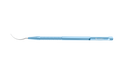13-182 John Dexatome DMEK/DSAEK Spatula, Strongly Vaulted Shaft, Length 119 mm, Round Titanium Handle