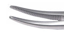 101R 4-123S Halsted Hemostatic Forceps, Curved, Long, Length 125 mm, Stainless Steel