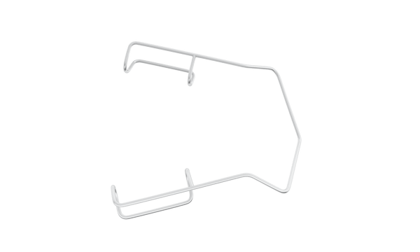 163R 14-028S Barraquer Wire Speculum, Temporal, Fenestrated 14.00 mm Blades, Adult Size, Length 40 mm, Stainless Steel