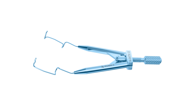 999R 14-041TK Lieberman Nasal Speculum, 14.00 mm Kratz Style Blades, Round Branches, Length 70 mm, Titanium