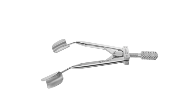 999R 14-0601S Kershner Reversible Solid Blades Speculum, Flat Branches, Length 70 mm, Stainless Steel