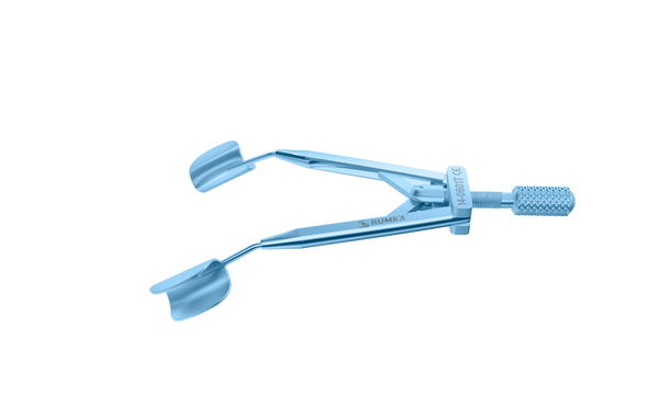 053R 14-0601T Kershner Reversible Speculum, 14.00 mm Solid Blades, Flat Branches, Length 70 mm, Titanium