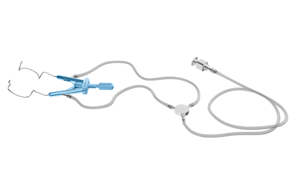 999R 14-081LA Lieberman Nasal Speculum with Aspiration, Adult Size, 14.00 mm Rounded Open Blades, Specially Designed for LASIK, Length 75 mm
