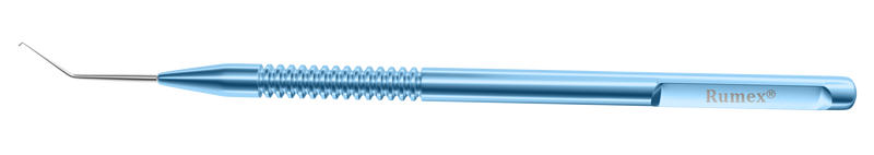 007R 7-063 Nagahara Phaco Chopper, RHD, Dull Finish, Length 120 mm, Round Titanium Handle