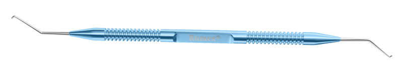 999R 3-034 Optical Zone Marker, Double-Ended, 0.15/0.50 mm Width, Length 141 mm, Round Titanium Handle