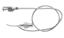 15-119 Gills I/A Cannula with Silicone Tubing, Side by Side Front Opening, 23/23 Ga