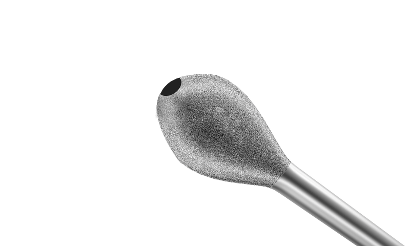 999R 15-159-27 Jensen Capsule Polisher, Curved, Olive Sandblasted Tip, 27 Ga x 28 mm