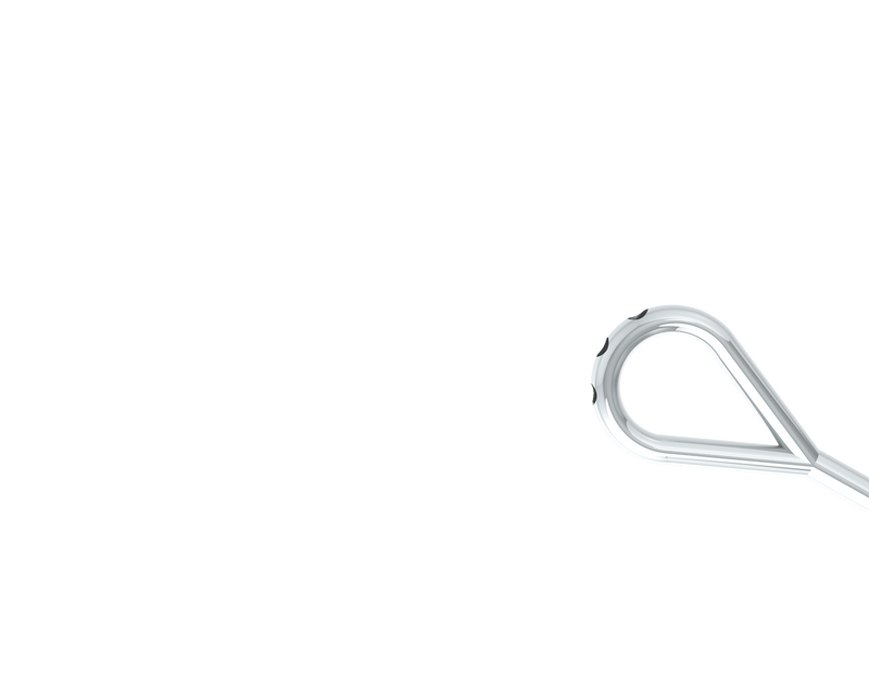 999R 15-183 Knolle-Pearce Irrigating Vectis, 23 Ga, 3 Irrigating Ports