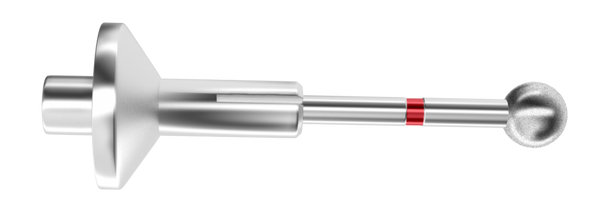 176R 16-051-2.5B Diamond Dusted Round Fine Grit Burr for AlgerBrush, 2.50 mm