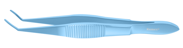 097R 4-2132T Acrylic Lens Insertion Forceps, Flat Handle, Length 105 mm, Titanium