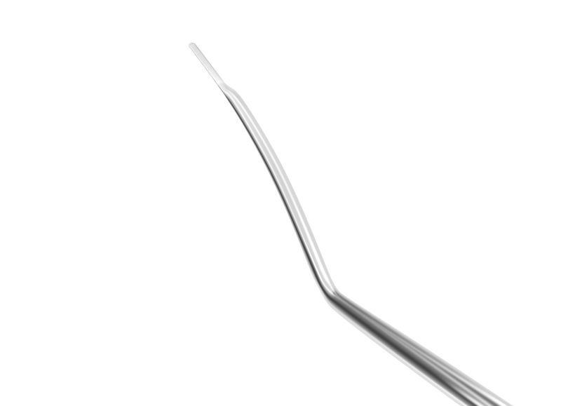 999R 20-204 Spatula for Femtosecond Laser Procedure, Length 120 mm, Round Titanium Handle