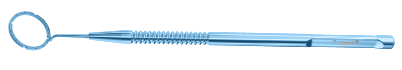 999R 2-034T Grooved Fine Mendez Degree Gauge, with 4 Grooves, 12.00/14.00 mm Diameters, Length 133 mm, Titanium