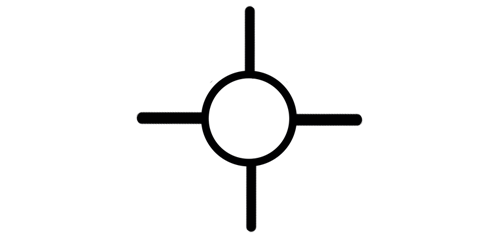 999R 3-195 Velasquez Gravity Corneal Marker for LRI/Toric IOL Implantation, Angled Shaft, 4 Radial Blades for Horizontal and Vertical Axes Marking, 5 mm Diameter Internal Ring, Length 164 mm, Titanium Handle, Stainless Steel Gravity System