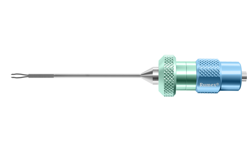 999R 12-4202-23 Asymmetrical End-Grasping  Forceps, Elongated Branches, Designed for Myopic Eyes, 23 Ga, Tip Only