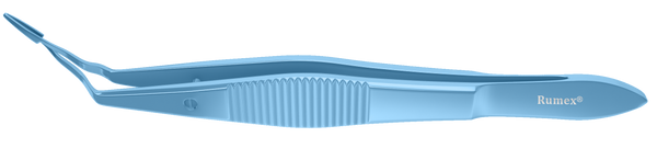 999R 4-2138T Akahoshi Forceps for Acrylic Lens, Cross-Action, Length 108 mm, Titanium