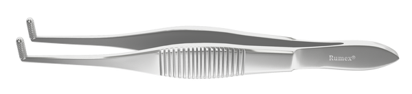 167R 4-124S Compressing Lid Forceps with Atraumatic Rollers, Length 107 mm, Stainless Steel