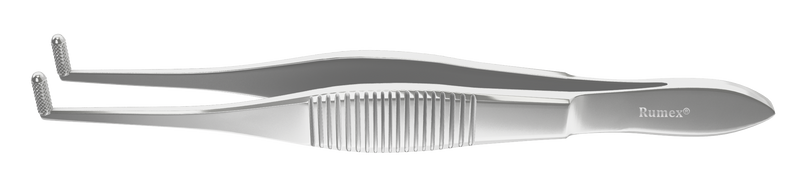 167R 4-124S Compressing Lid Forceps with Atraumatic Rollers, Length 107 mm, Stainless Steel