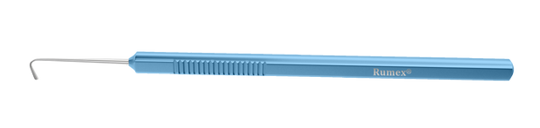 999R 5-062 Stevens Curved Tenotomy Hook, 6.00 mm Flat Hook, Length 120 mm, Flat Titanium Handle