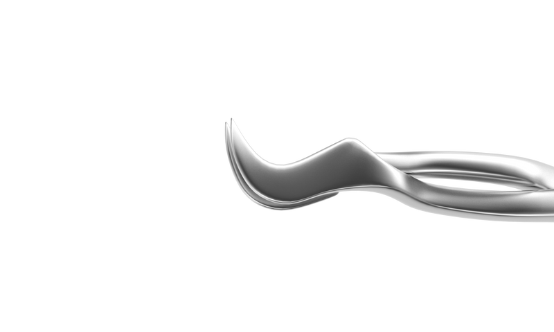 999R 7-1165S Inamura Eagle Prechopper, Straight, Cross-Action, Max Opening 3.00 mm, Round Handle, Length 120 mm, Stainless Steel