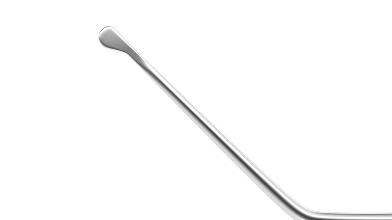 999R 7-0631S Nagahara Phaco Chopper & Drysdale Nucleus Manipulator, Double-Ended, Length 128 mm, Stainless Steel