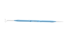 20-201 FemtoLASIK Flap Spatula, Double-Ended, Length 128 mm, Round Titanium Handle
