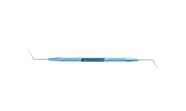 999R 20-2073 SMILE Lenticule Removing Spatula, Length 120 mm, Round Titanium Handle