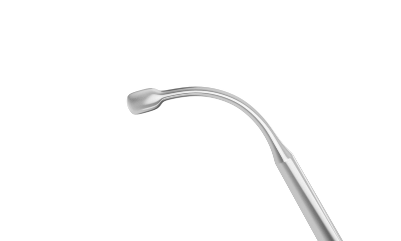 999R 7-126S Triple Edge Chopper with Polisher Tip, Round Handle, Length 117 mm, Stainless Steel