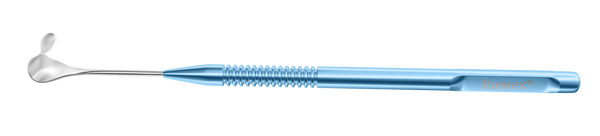 155R 10-021 Desmarres Lid Retractor, Size 1, 13.00 mm, Length 130 mm, Round Titanium Handle